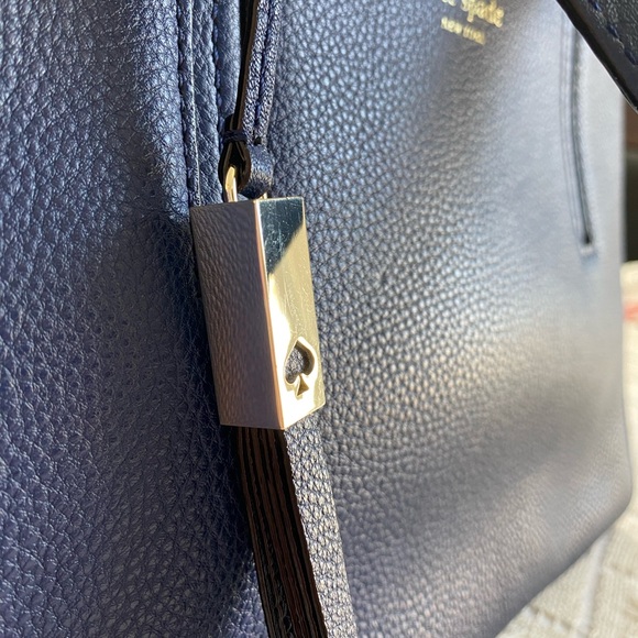 Blue Kate Spade Grey Street Dominique Bag - Picture 7 of 16
